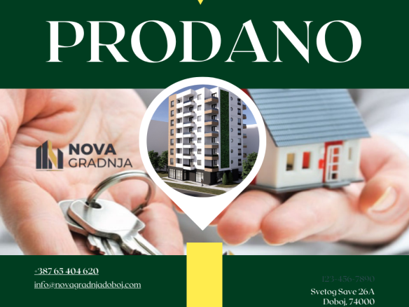 zgrada nađa doboj stan prodan