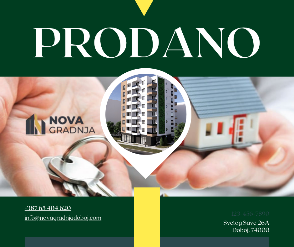 zgrada nađa doboj stan prodan